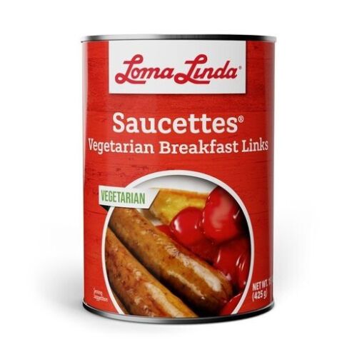 Loma Linda - Saucettes (15 oz.) (12 Pack) - Plant Based - Vegetarian Links - Picture 2 of 4