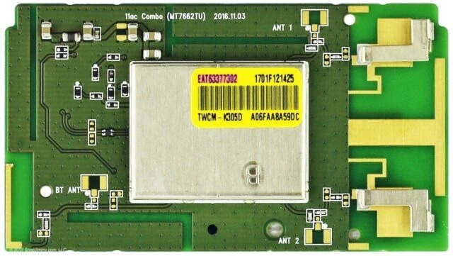 LG 55UB8300-UG carte mère vers module Wi-Fi câble