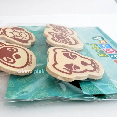 Isabelle Promo Limited Plywood Clips Animal Crossing New Horizons Nintendo Japan - Picture 3 of 4