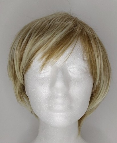 *NWT* Women's Short Blonde Ombre Adjustable Cap Wig With Earrings #wig2  #C1