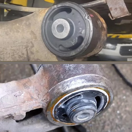 2 x REAR AXLE MOUNTING BUSHES SUSPENSION FOR FORD FIESTA MK7 2008-2017 1805815 - Picture 3 of 12