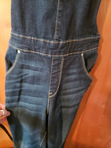 WOMAN'S/JUNIORS SKINNY STYLE DENIM OVERALL BY:LEVI'S DENIZEN SIZE:SMALL*NWOT* - Picture 5 of 12