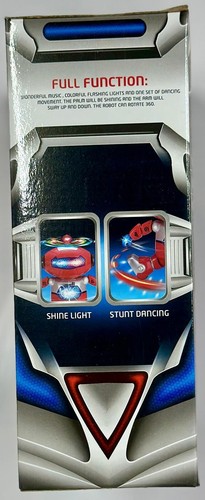 DANCE STUNT ROBOTER BRANDNEU 360 ROTATION BLINKENDE LICHTER MIT DYNAMISCHER MUSIK 3+ - Bild 2 von 4
