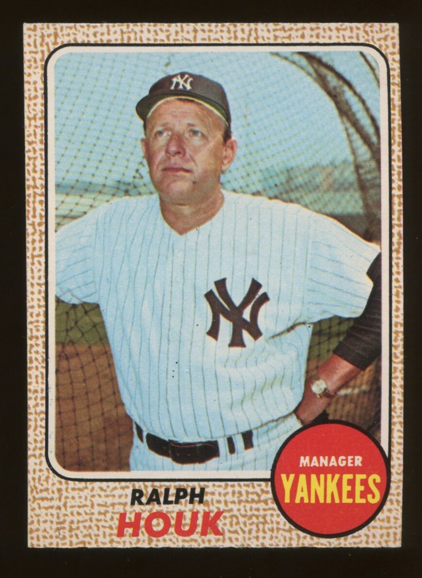 1968 O-Pee-Chee #47 Ralph Houk Yankees Manager OPC EX/MT+