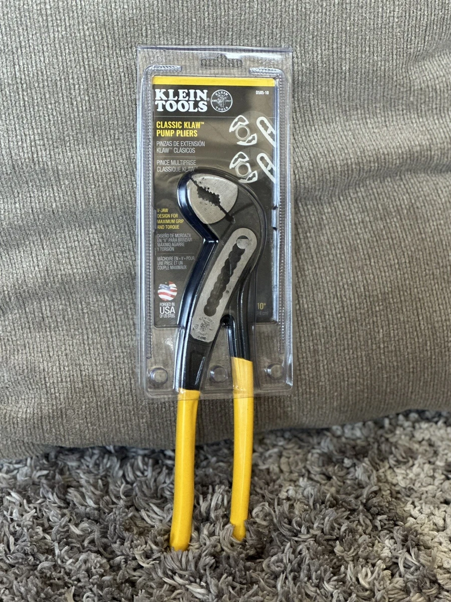 Klein Tools D505 10 Classic Klaw Pump Pliers 10