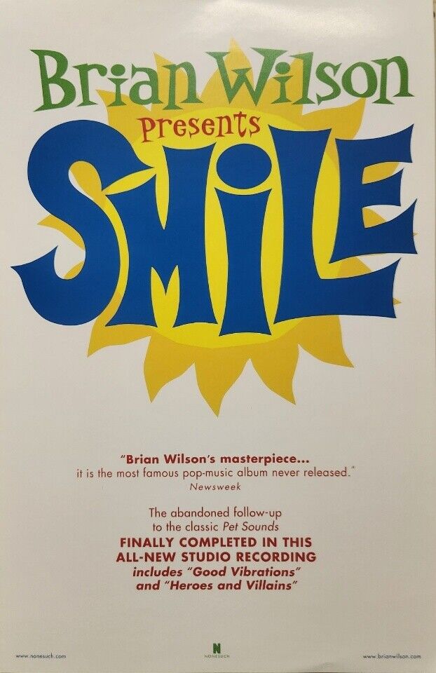 Brian Wilson Presents Smile 2004 promotional poster Flawless