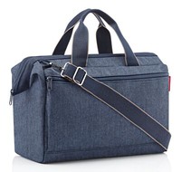 Reisenthel Allrounder Pocket Bag Schultertasche Herringbone Dark Blue Dunkelblau