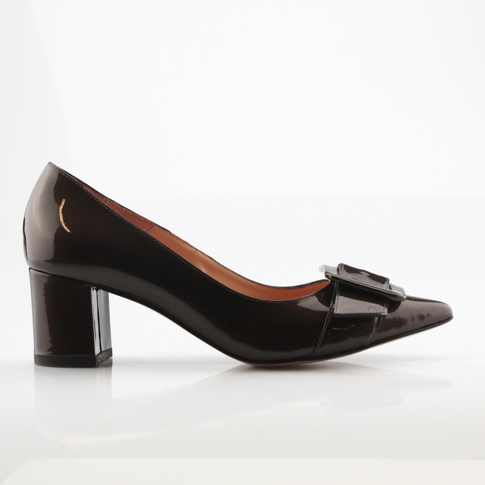 ANNA F. SCHUHWERK FRAU DECOLLETE LACK brown - 2042 ANNA F. SCHUHWERK FRAU DECOLLETE LACK brown - 2042