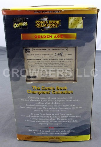 Cómic Marvel Limited Champions SUB-MARINER Serie 2 Peltre Original y VHS - Imagen 6 de 11