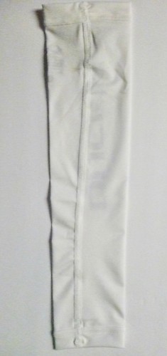 NEW Nike Women 1 PAIR ARM SLEEVES XSmall OREGON DUCKS Team Issue White VB Basket - Picture 4 of 8