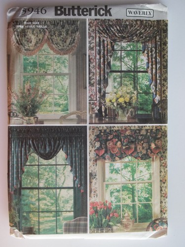 McCall's Butterick Vogue Wohndeko Handwerk Fenster Zubehör Muster UNGESCHNITTEN - Bild 28 von 31