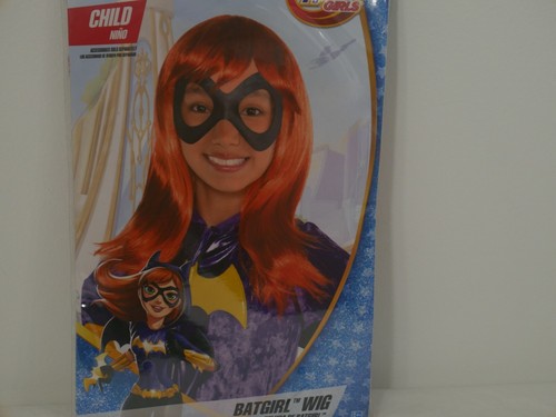 NUOVA PARRUCCA BATGIRL NUOVA DC SUPEREROI RAGAZZE BATGIRL BAMBINI (3B2) - Foto 2 di 6