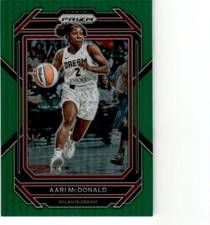 2023 Panini Prizm WNBA #5 Aari McDonald Green Prizm Atlanta Dream