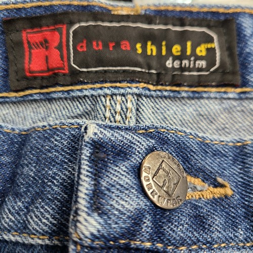 Wrangler Riggs Workwear Carpenter Herren Jeans 46x30 Blau Dura Shield Denim - Bild 8 von 9