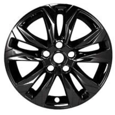 Coast To Coast International IMP460BLK Gloss Black Wheel Skins Compatible with