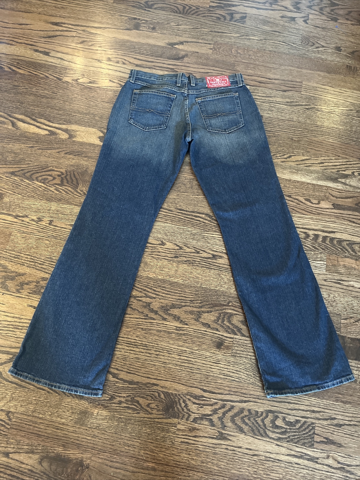 Lucky Brand Dungarees Womens SOHO Mid Rise Flare Denim Jeans Size 32 X 31 - View 12
