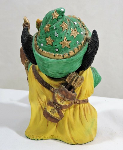 1989 Legend of Catlantis: Sattarn the Archer Wizard Cat Figurine Sagittarius5626 - Picture 3 of 9