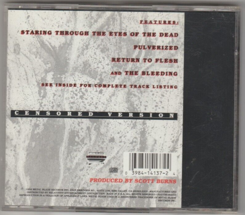 Cannibal Corpse The Bleeding (Censored Version) CD Death Metal 1994 - Bild 2 von 4