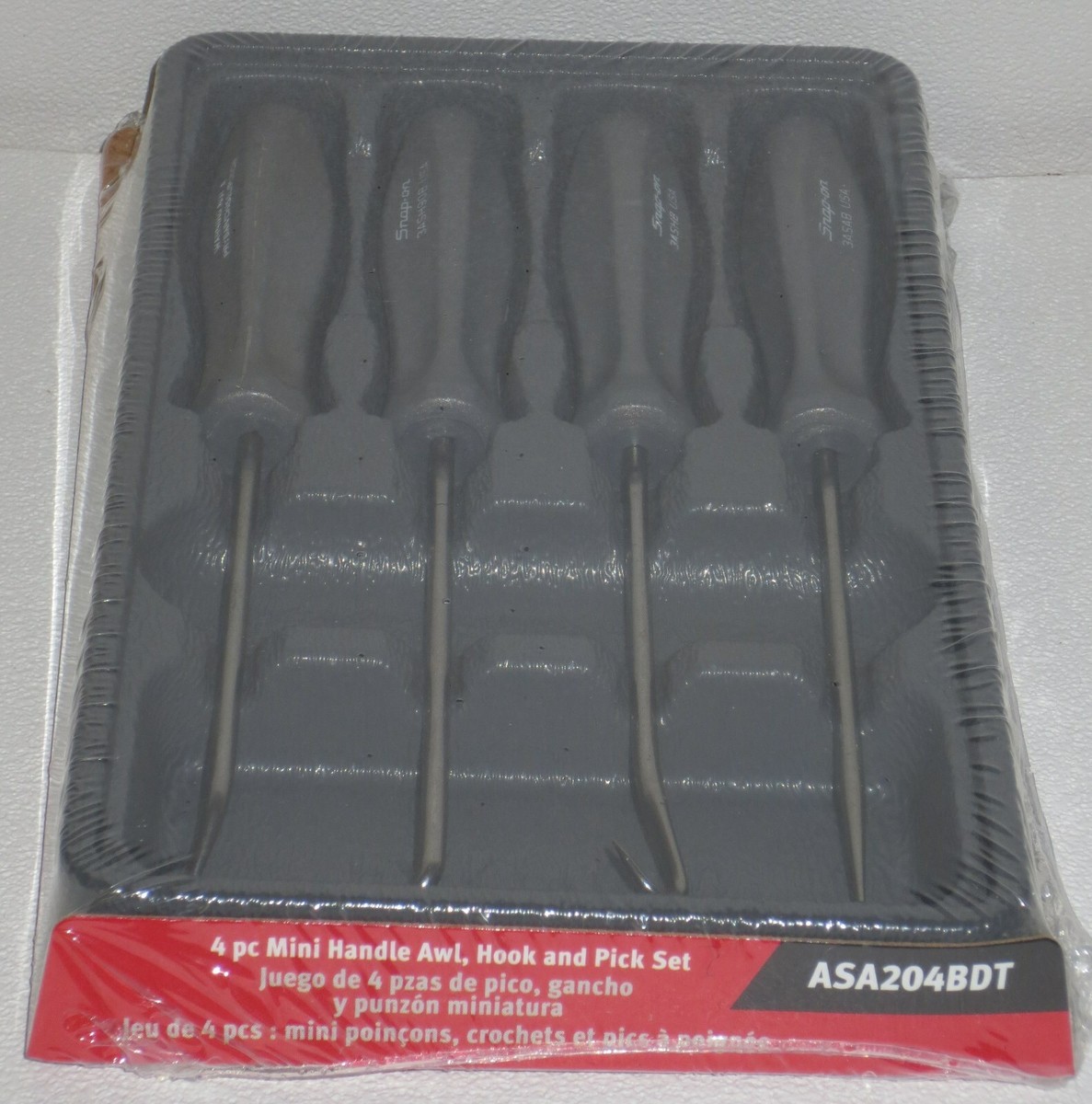 Snap-on ASA204BDT Pick Set Titanium Handles Silver | Aftermarket