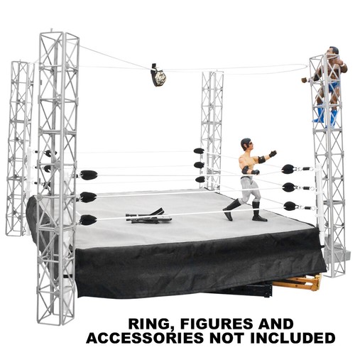 Highwire War Wrestling Action Figure Playset for WWE & AEW Wrestling Figures - Picture 2 of 3