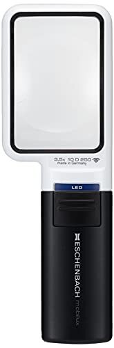ESCHENBACH 1511-3 LED Wide Light Magnifier 3.5x 50 x 75mm - Picture 4 of 4