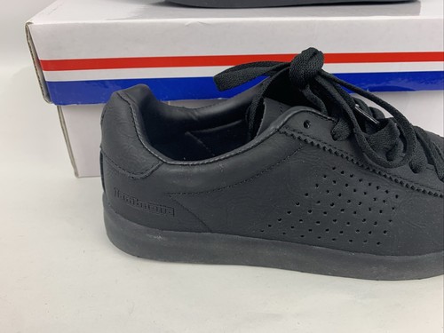Boy Lambretta School Flat Lace Up Shoes PUMPS GYM PLIMSOLLS TRAINERS uk3 m395 - Picture 3 of 14