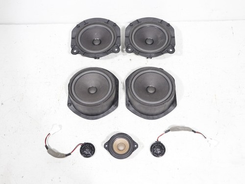 16-20 TESLA MODEL X MIDWOOFER 160MM & MIDRANGE 80MM AUDIO SPEAKERS SET OF 7 ??