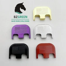 Slide/Upper Cover Back Plate Compatible with Glock Gen 1-5 American Flag CNC