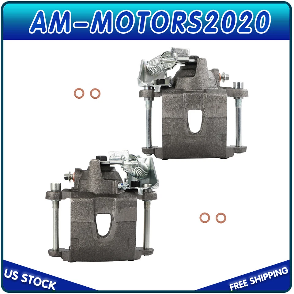 Пара задних тормозных суппортов для 2-дверного базового купе Cadillac Eldorado 1979-85 годов выпуска - Изображение 2 из 4