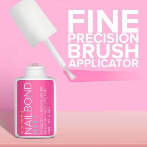 Super Strong Nail Glue for Nail Tips, Acrylic Nails and Press on Nails 8Ml - Bild 4 von 6