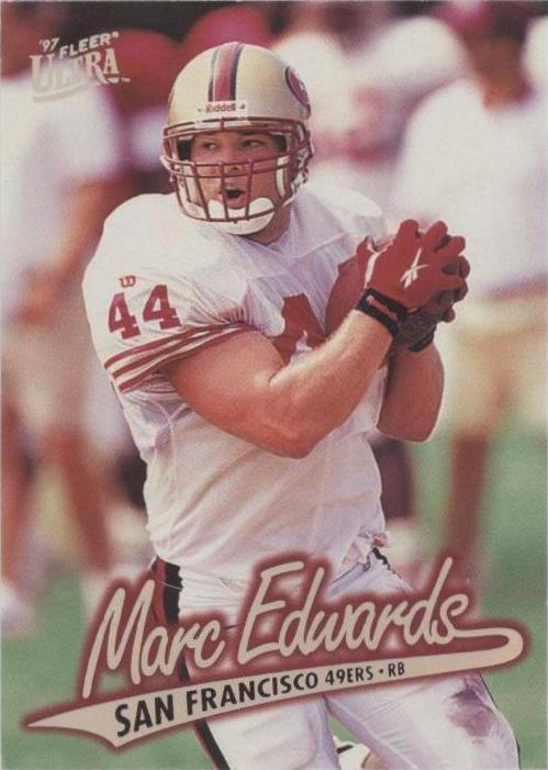 1997 Fleer Ultra Marc Edwards #254 - 1 of 2