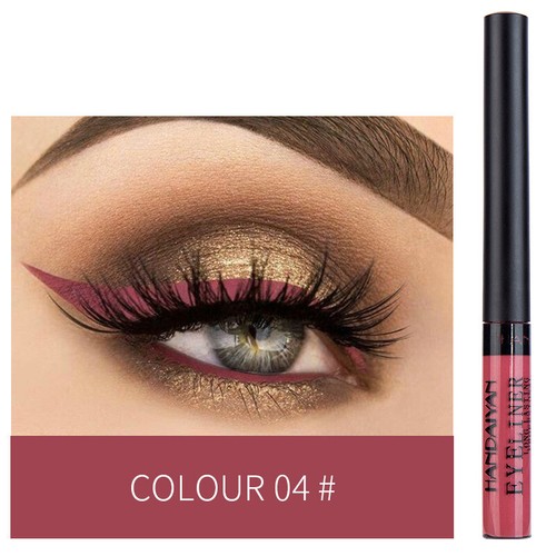 12 Farbe Matt Flüssiger Eyeliner Wasserfest Augen Liner Stift Langhaltend Augen, - Bild 10 von 24