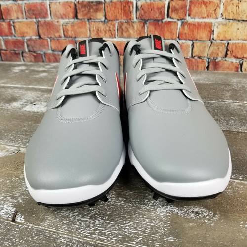 Nike Roshe G Tour Golf Shoes Grey University Red AR5580-003 Men’s Size 7.5 - Picture 6 of 8