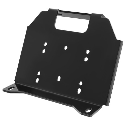 UTV Winch Mount Plate Bracket Fit Polaris RZR 4 900 1000 XP Turbo & General 1000 - Picture 14 of 21