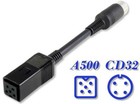 Amiga 500 na CD32 kabel zasilacza