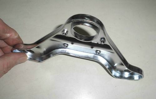 Upper Fork Bridge Chrome Original E. B. R. Fits Puch Maxi, X 30 Moped - Picture 12 of 12