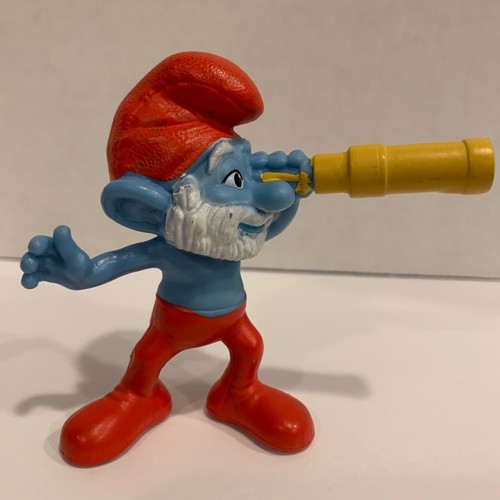 Lot of 3 Peyo 2011 McDonalds Jokey, Brainy & Papa Smurf - Picture 6 of 7
