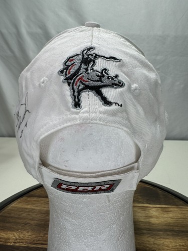 PBR Professional Bull Riders World Finals Hat 2004 w/ Signatures White Wrangler - Picture 3 of 11