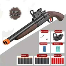 toy soft foam dart gun pistol revolver shot gun Launcher Rifle Birthday gift
