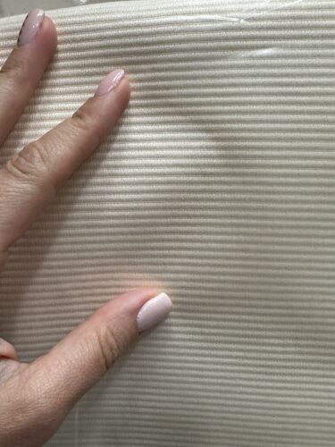 Matouk Horizon Queen Full Matelasse Coverlet Ivory Egyptian Cotton New - Picture 3 of 5