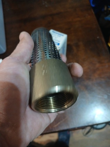 SIMMONS 454-SB FOOT VALVE 1-1/4" 454SB VALVE MADE IN USA - Picture 3 of 4