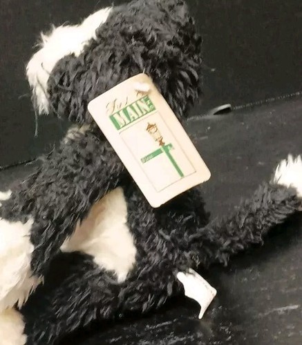 Vintage selten Catnap schwarz & weiß Smoking Katze Plüsch 10 Zoll mit Originaletikett Rarität - Bild 5 von 9