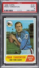 1968 Topps #161 Fran Tarkenton PSA 9