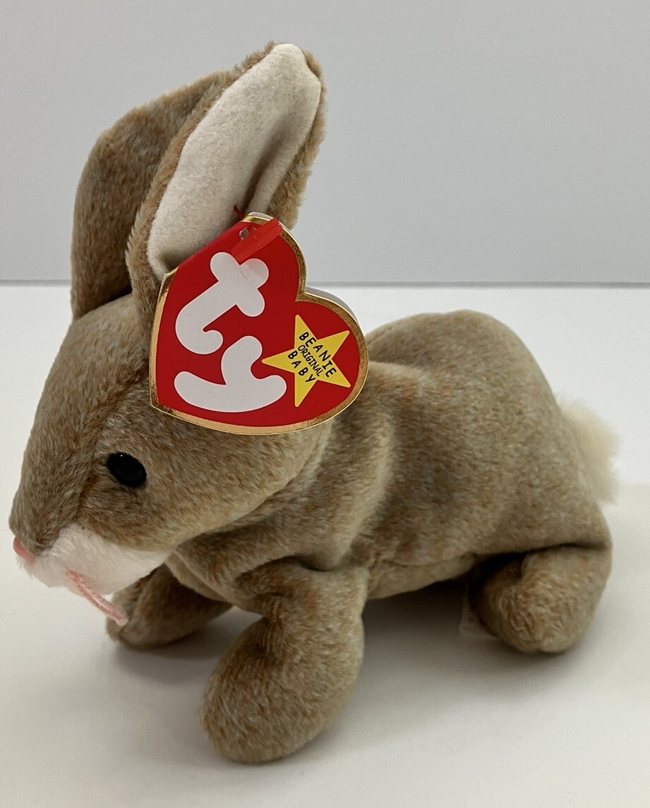Ty Beanie Babies NIBBLY the Brown Bunny (6") NWT 8421042173 eBay