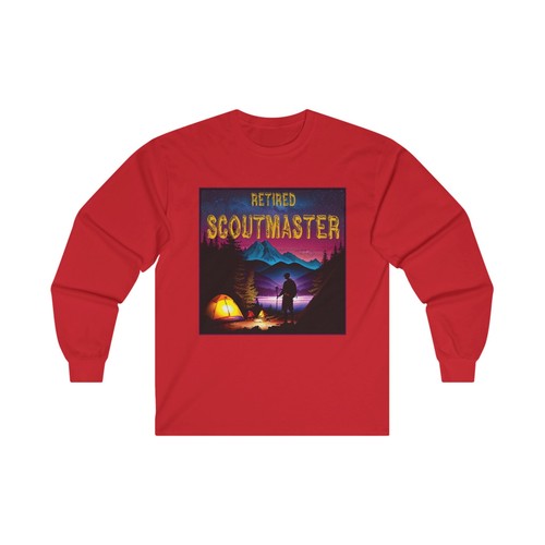 Boy Scout Retired Scoutmaster Ultra Cotton Long Sleeve Tee