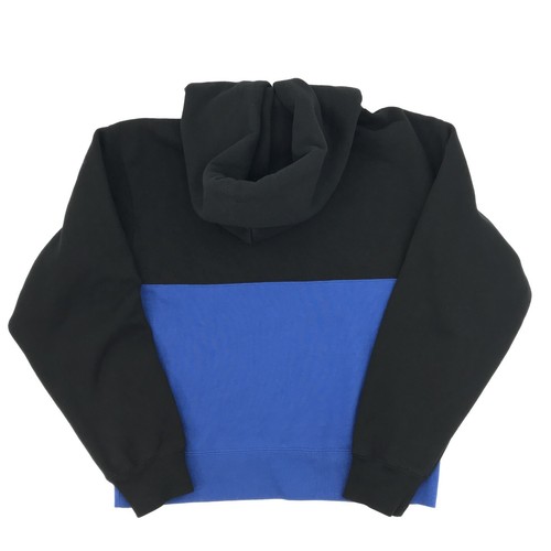 OBEY Men’s Black/Blue Embroidered Heavyweight Hoodie Sweatshirt Size XSmall - Picture 2 of 5