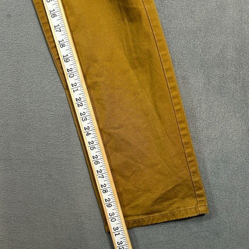 Bonobos Pants Mens Size 32x32 Slim Fit Brown Chino Stretch Material Flat Front - Picture 9 of 15