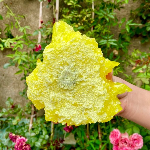 1,4 Pfund Mineralien ** GROSSER EINHEIMISCHER SCHWEFEL OnMATRIX Sizilien - KOSTENLOS - Bild 16 von 16