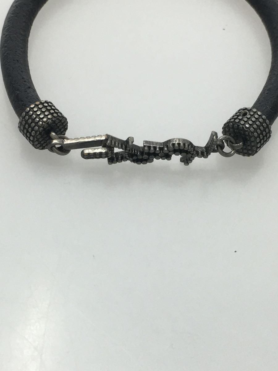 SAINT LAURENT BRACELET STUD CASSANDRA LOGO Giza YSL Black SAINT LAURENT BRACELET STUD CASSANDRA LOGO Giza YSL Black