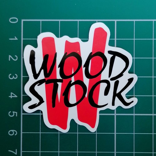 Wood Stock Glossy Sticker * Decal Car Skateboard Laptop Rock Music